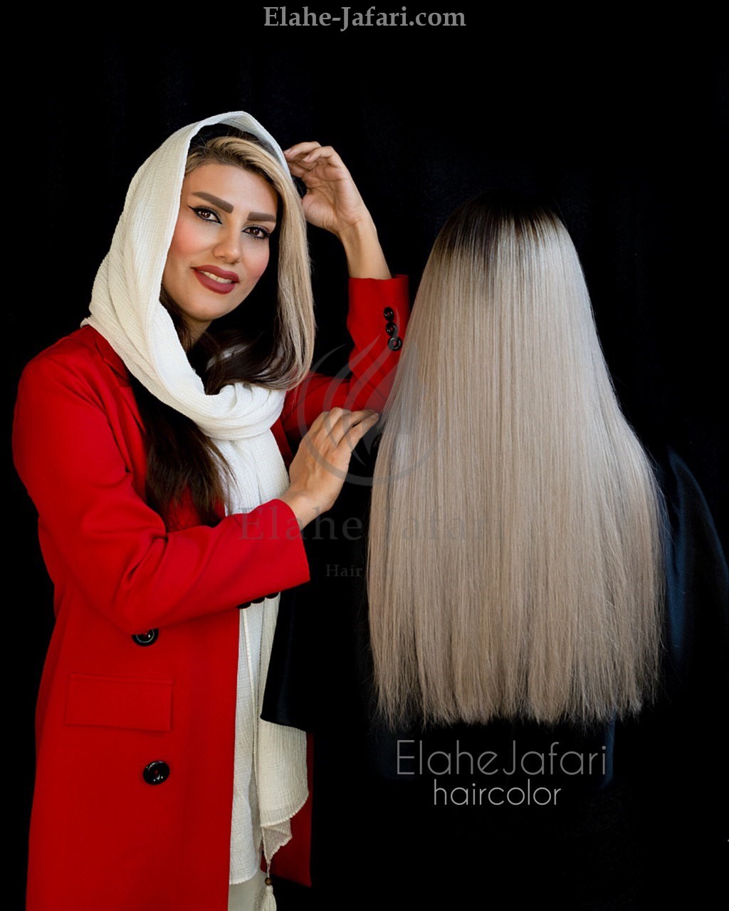 دوره آموزش تخصصی رنگ مو در اصفهان - الهه جعفری